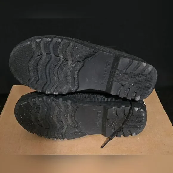 Sperry Ladies Duck Boots Women’s Size 6 Black Quilted Warm Waterproof - Picture 8 of 13